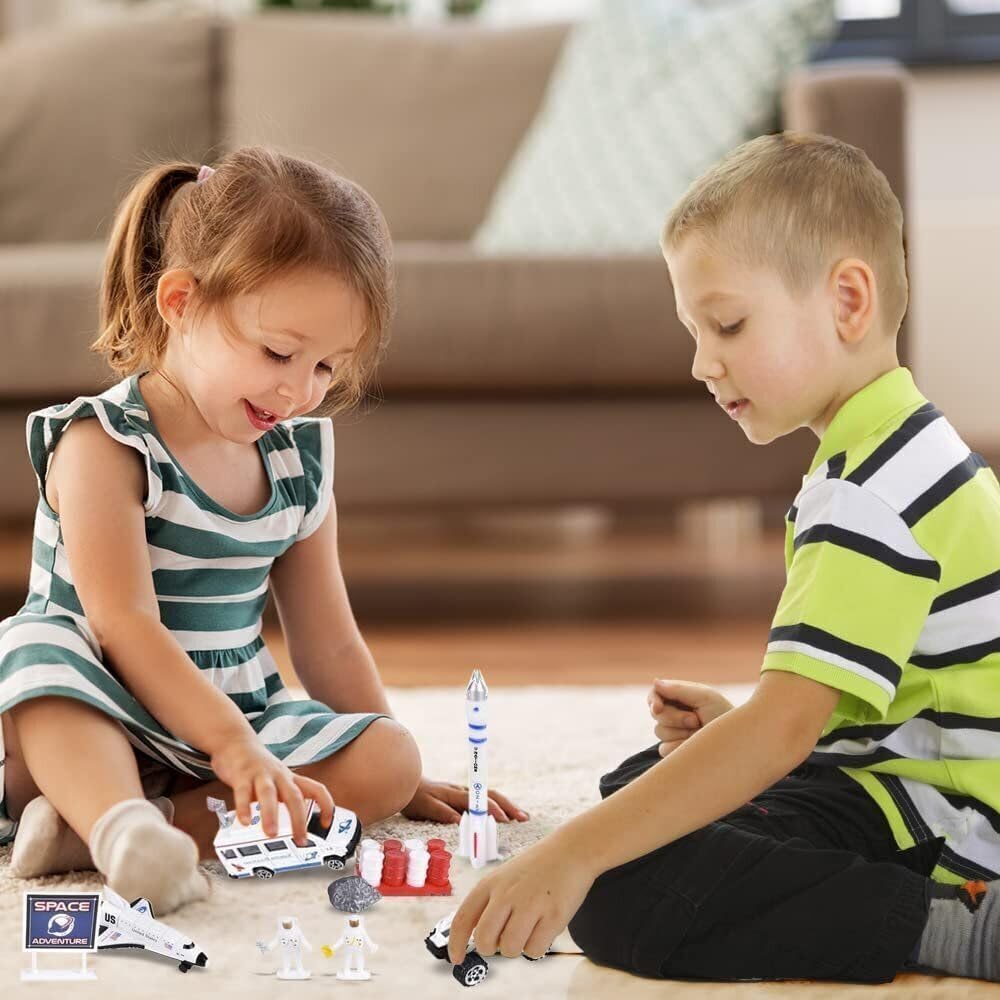 Amazon.com: Rhode Island Novelty 15 Piece Die-cast Space Play Set