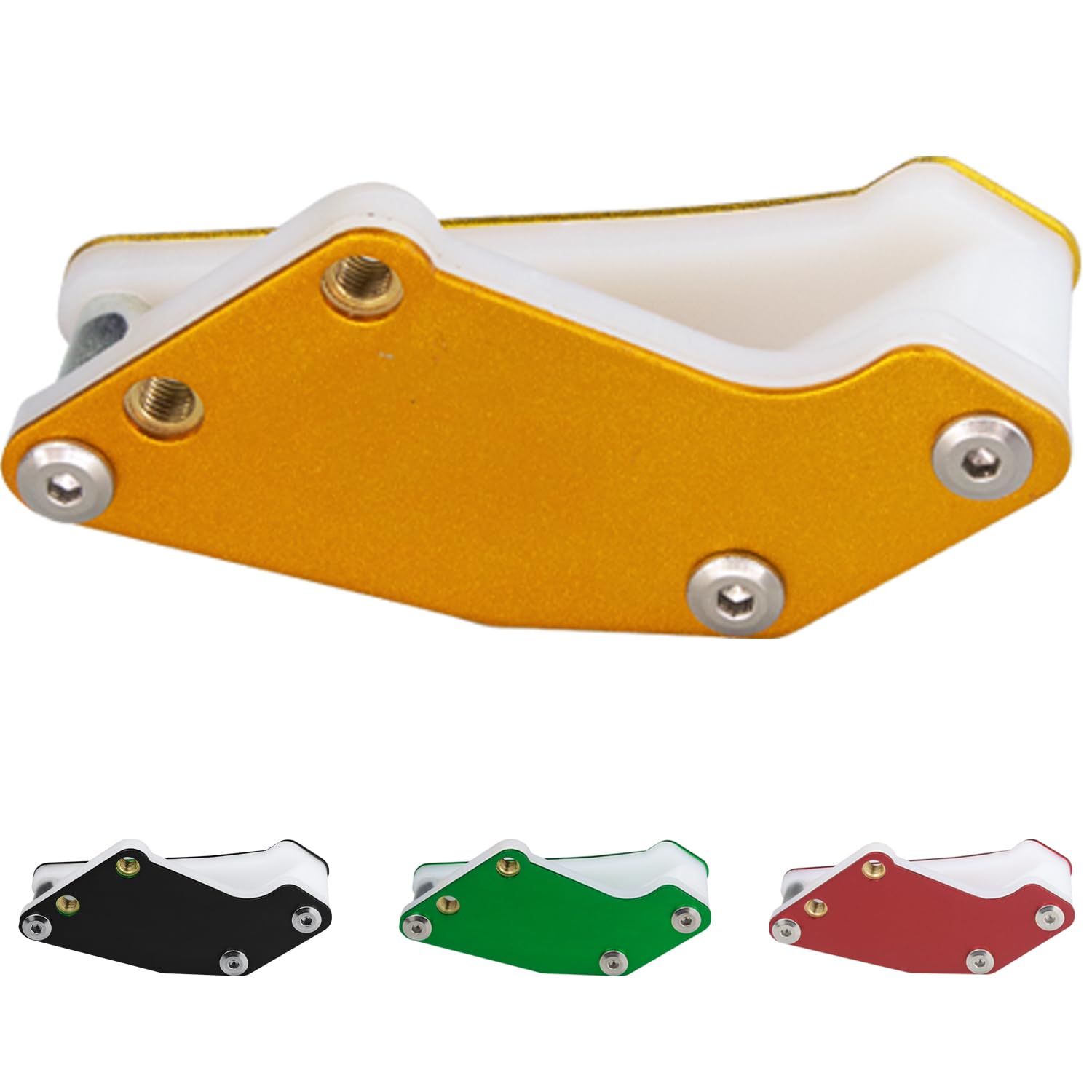 Chain Guard Guide Protector Slider Aftermarket Replacement Parts Fit for Honda XR50 CRF50 XR CRF 50 SDG SSR BBR TTR 70cc 90cc 110cc 125cc Pit Dirt Bike. (Yellow)