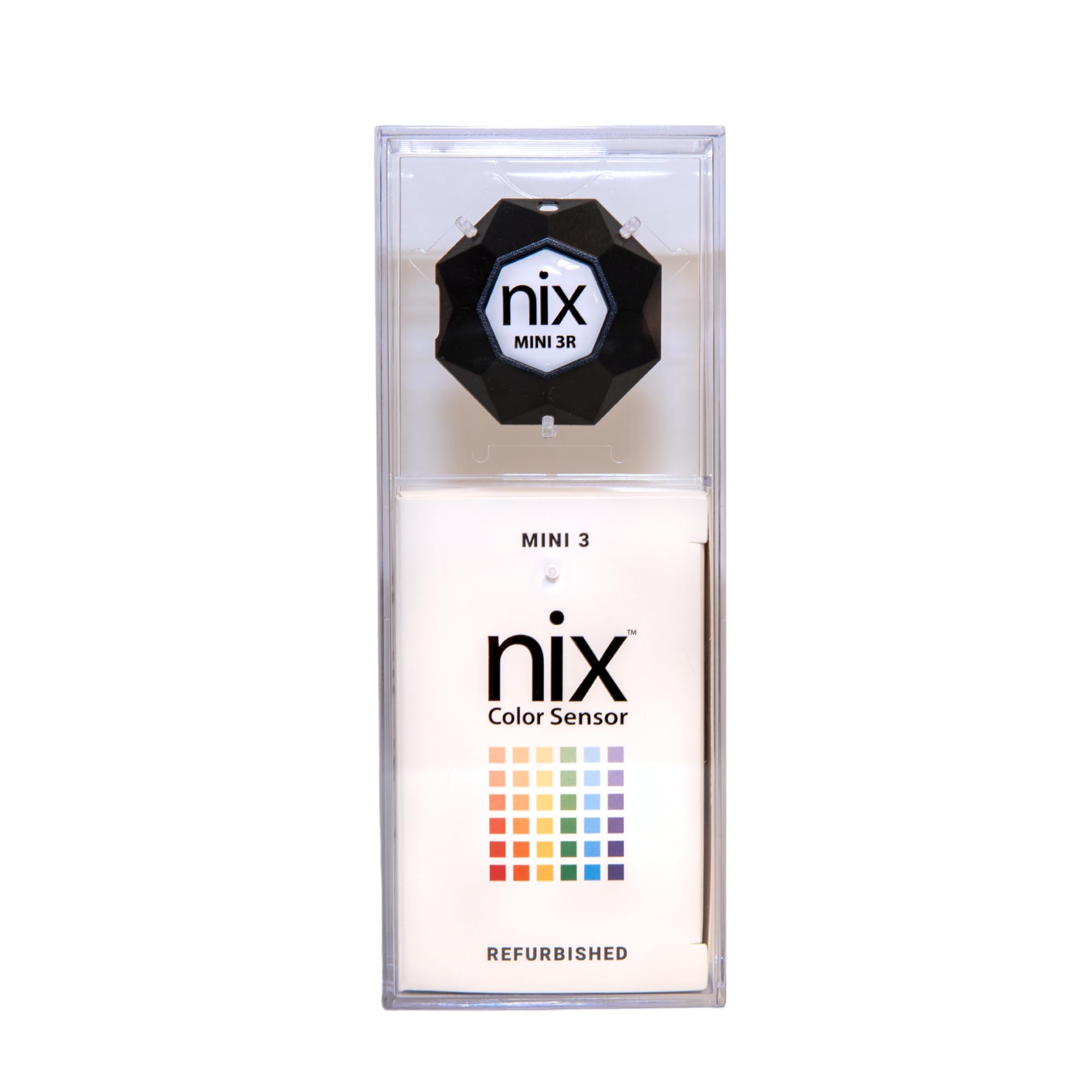 Nix Mini 3R Farbsensor Kolorimeter - Tragbares Farbabgleichwerkzeug - Identifizieren und Abgleichen von Farbwerten bei Farben und digitalen Farben sofort (Herstellerüberholt)