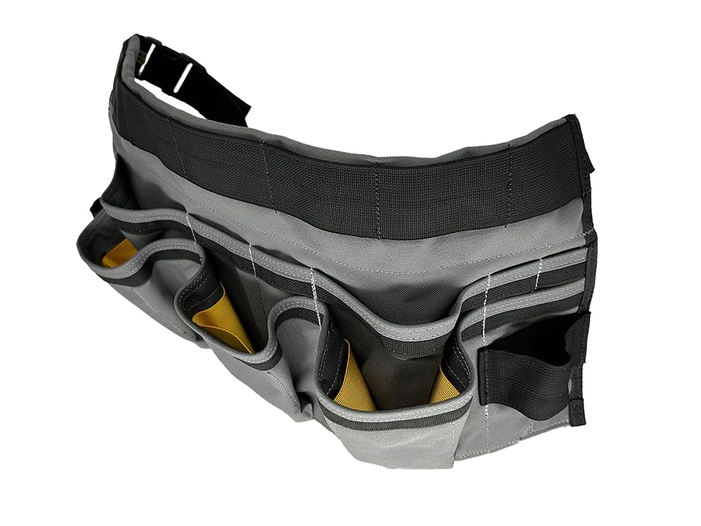 Atlas 46 Mississippi Tool Apron with 7 AIMS Slots, 2 Hammer Atlas 46 Mississippi Tool Apron with 7 AIMS Slots, 2 Hammer