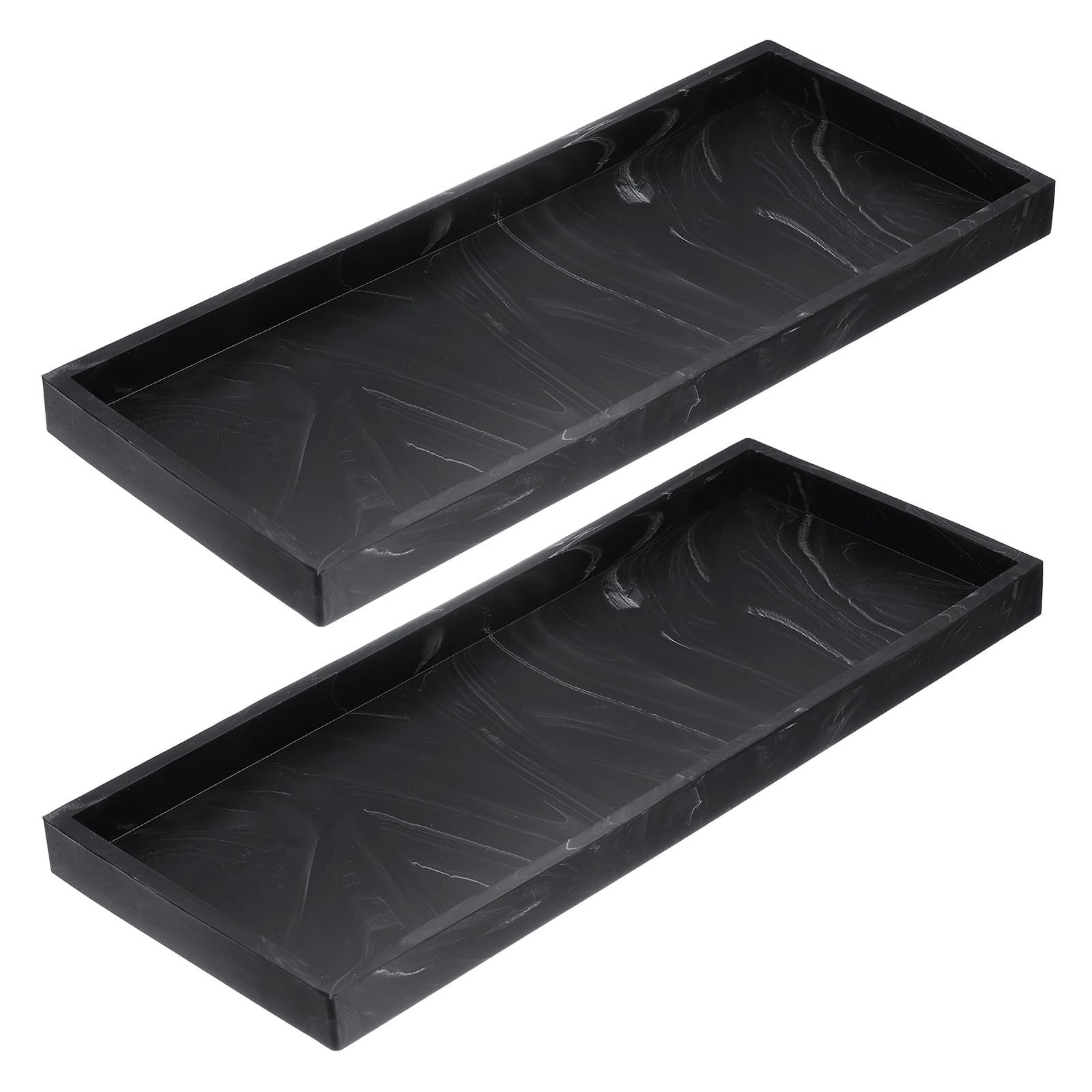 Organisateur de lavabo incassable QUARKZMAN en silicone marbré