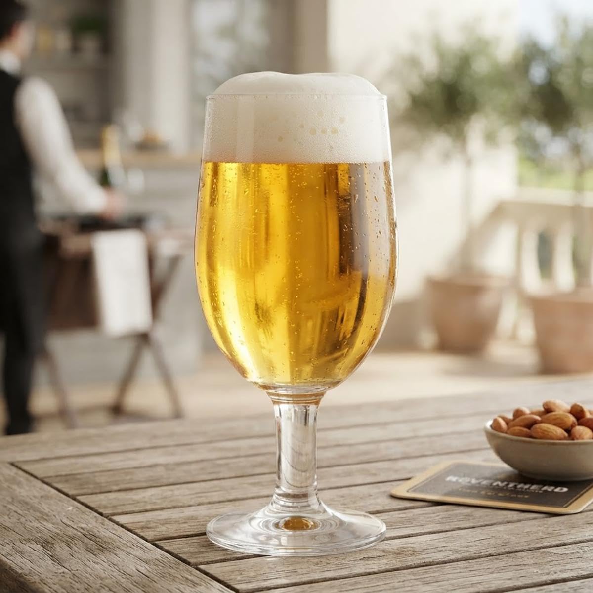 Arcoroc Set de 6 copas de cerveza Campana de vidrio 44 cl | Transparente, Vidrio, formato alto, acabado brillo, 44 cl, 6 piezas, apto para frigorífico, fácil de limpiar