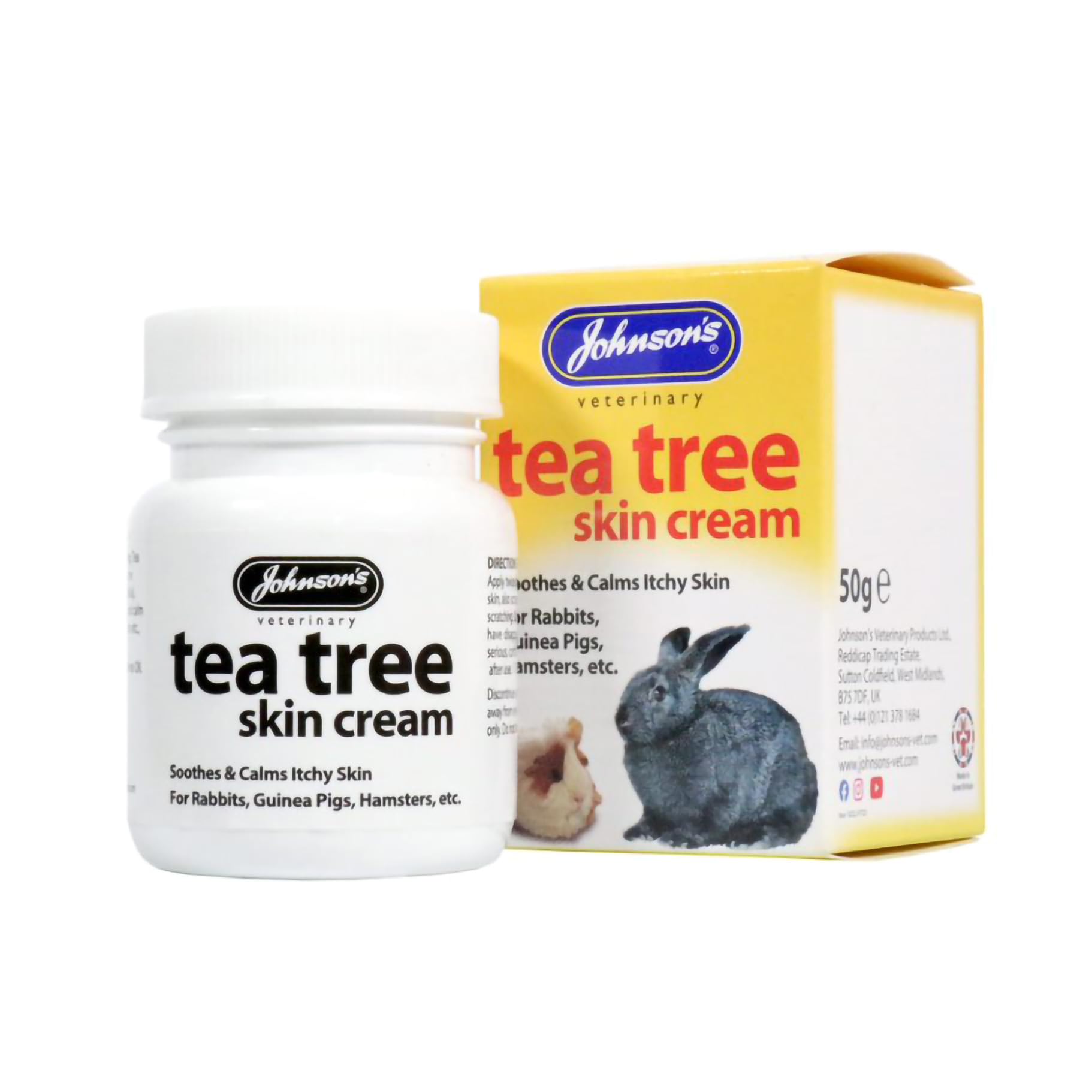 Johnson's Tea Tree Skin Cream 50gm