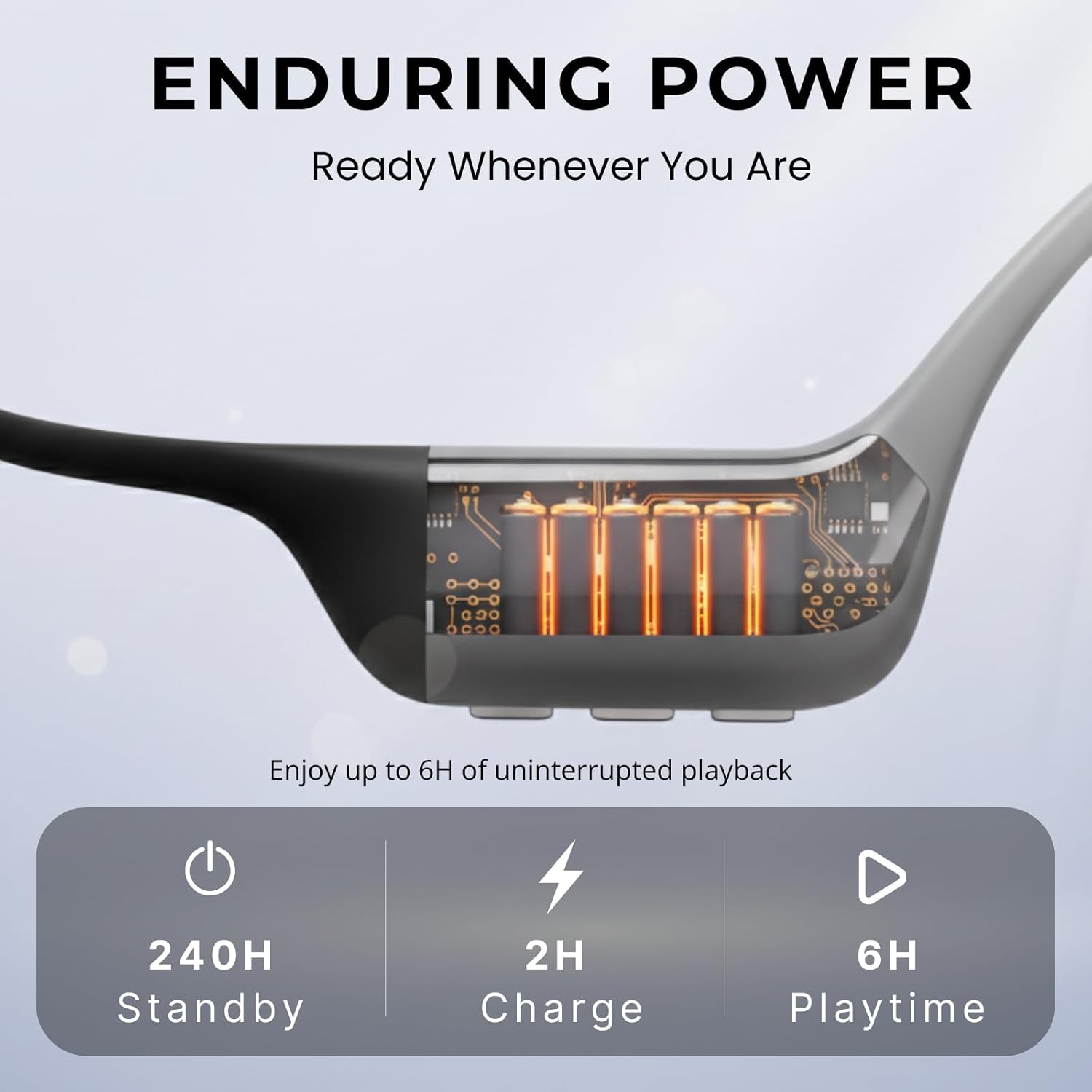 Premium Bone Conduction Headphones – Waterproof IP78, Open-Ear Bluetooth 5.4 with 32GB MP3, Noise-Canceling Mic, AI Voice Control, Luxury Titanium Build for Swimming, Running, and Gym