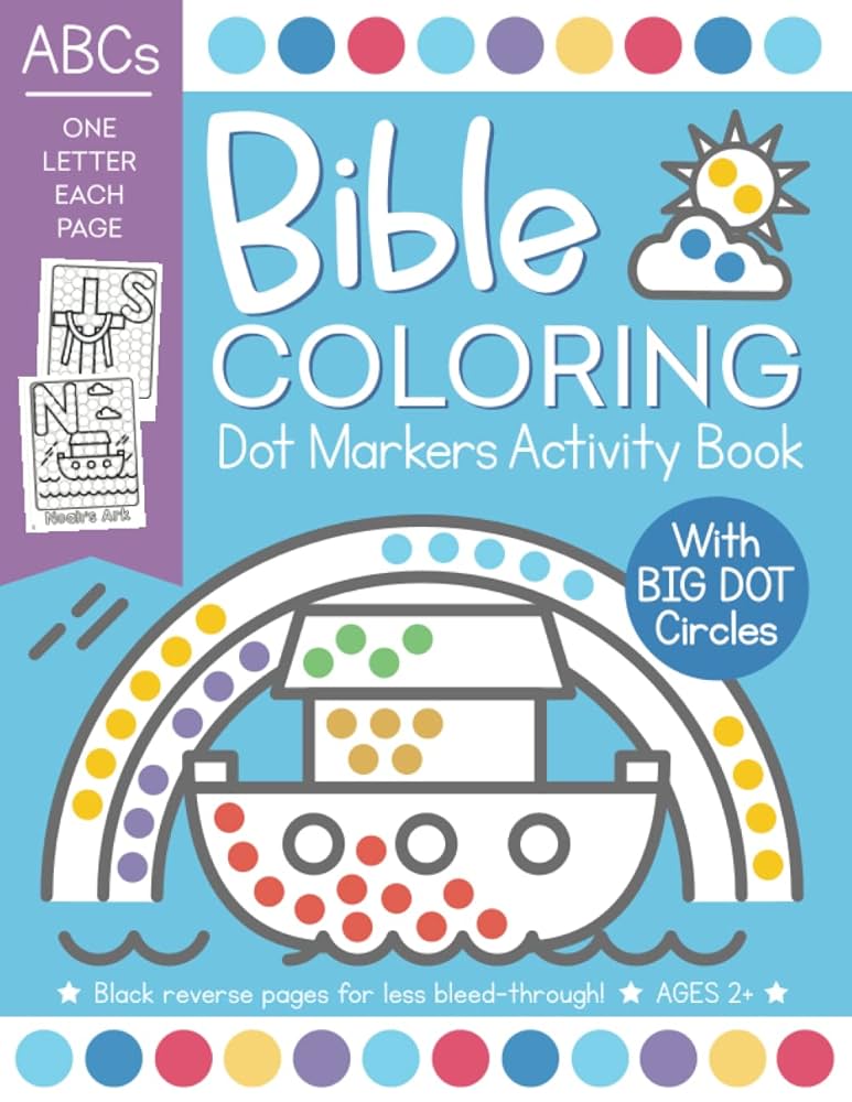 bible-coloring-dot-markers-activity-book-easy-abc-christian-alphabet-words-for-toddler-and-preschool-press-busy-kid-9798385797042-amazon-com-books for Free Printable Dot To Dot Bible Pictures Bible Coloring Dot Markers Activity Book: Easy ABC Christian Alphabet Words for Toddler and Preschool: Press, Busy Kid: 9798385797042: Amazon.com: Books for Free Printable Dot To Dot Bible Pictures