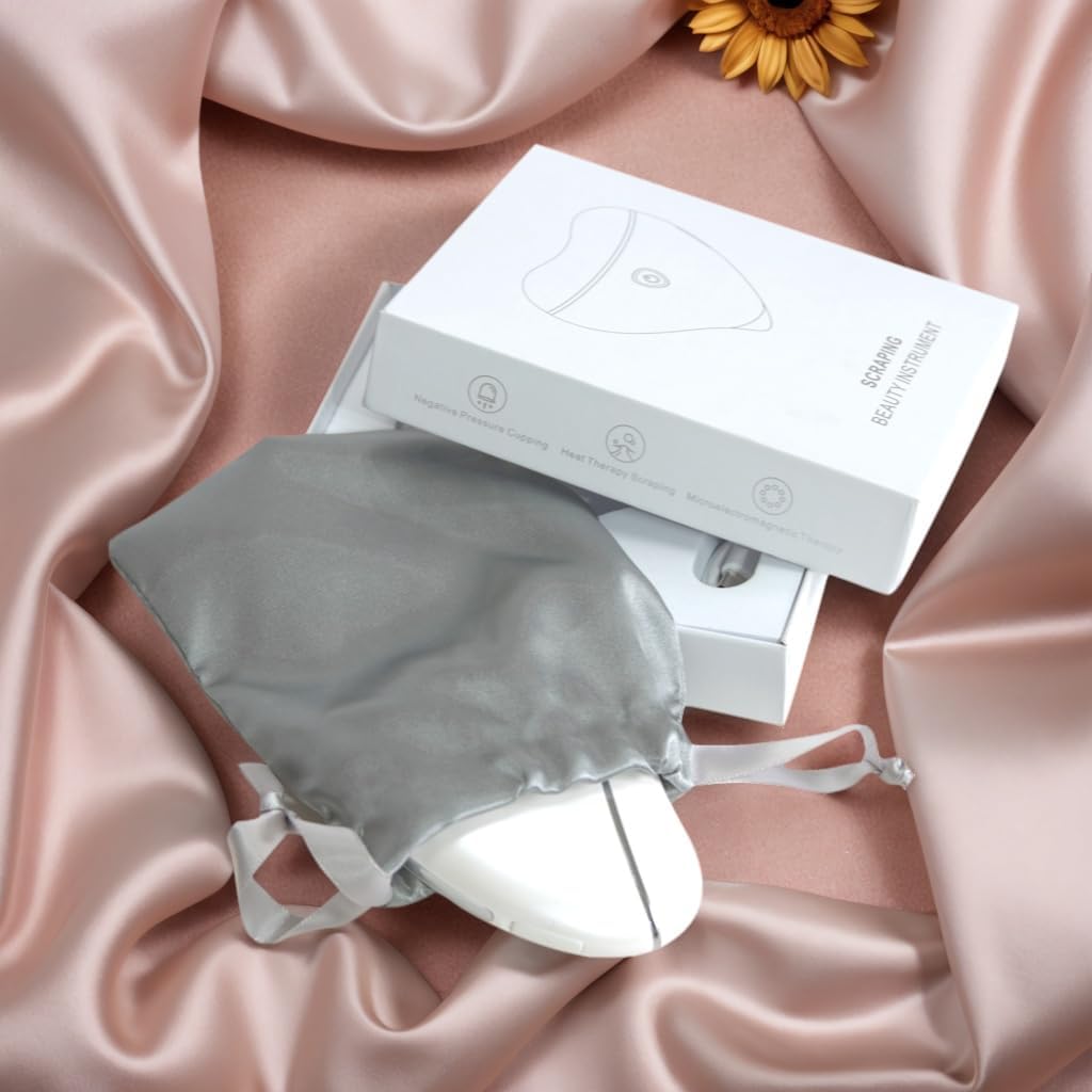 Gua Sha Device,Stainless Steel Gua Sha Facial Tools with Heat and Vibration, 4-in-1 Red Light Therapy for face,Electric gua sha face Massager, Pocket-Friendly Household Beauty Device - Image 8