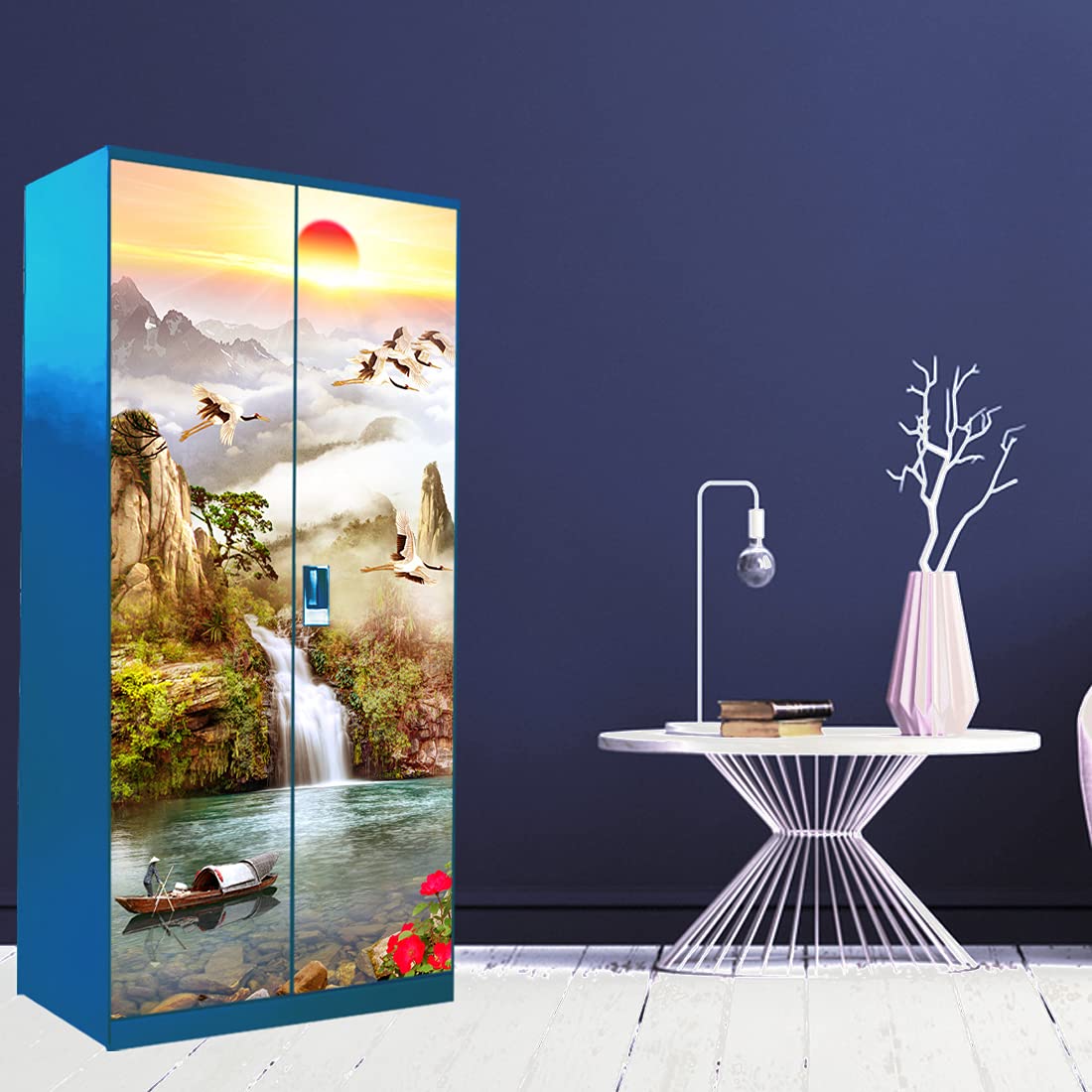 WallDaddy Wallpaper Extra Large Self Adhesive Model (NatureSunset) Size (990x2130) MM for Walls, Doors, Furniture (B0953QCGF7) Amazon Price History, Amazon Price Tracker