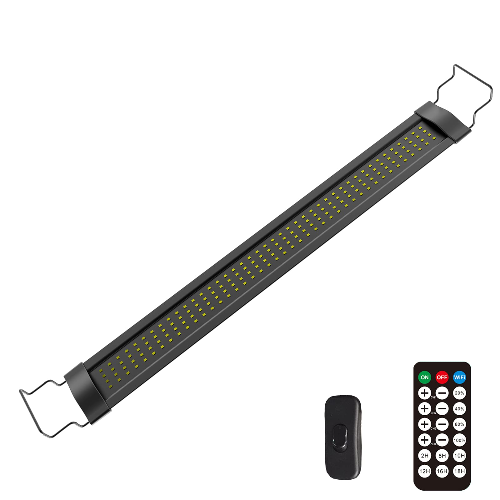 Amazon.co.jp: Lominie アクアリウム ライト 60cm 水槽LEDライト 30W 