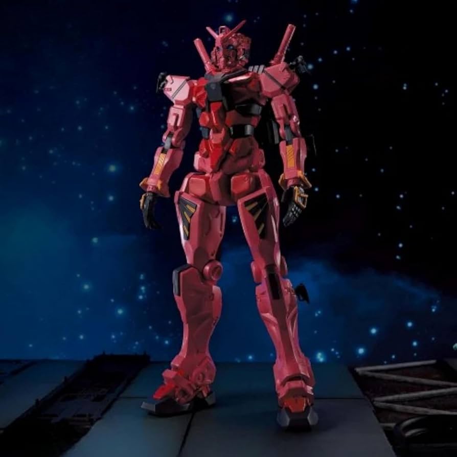 Amazon | ジーク'アクス フィギュア 赤いガンダ'ム シュウジ・イトウ