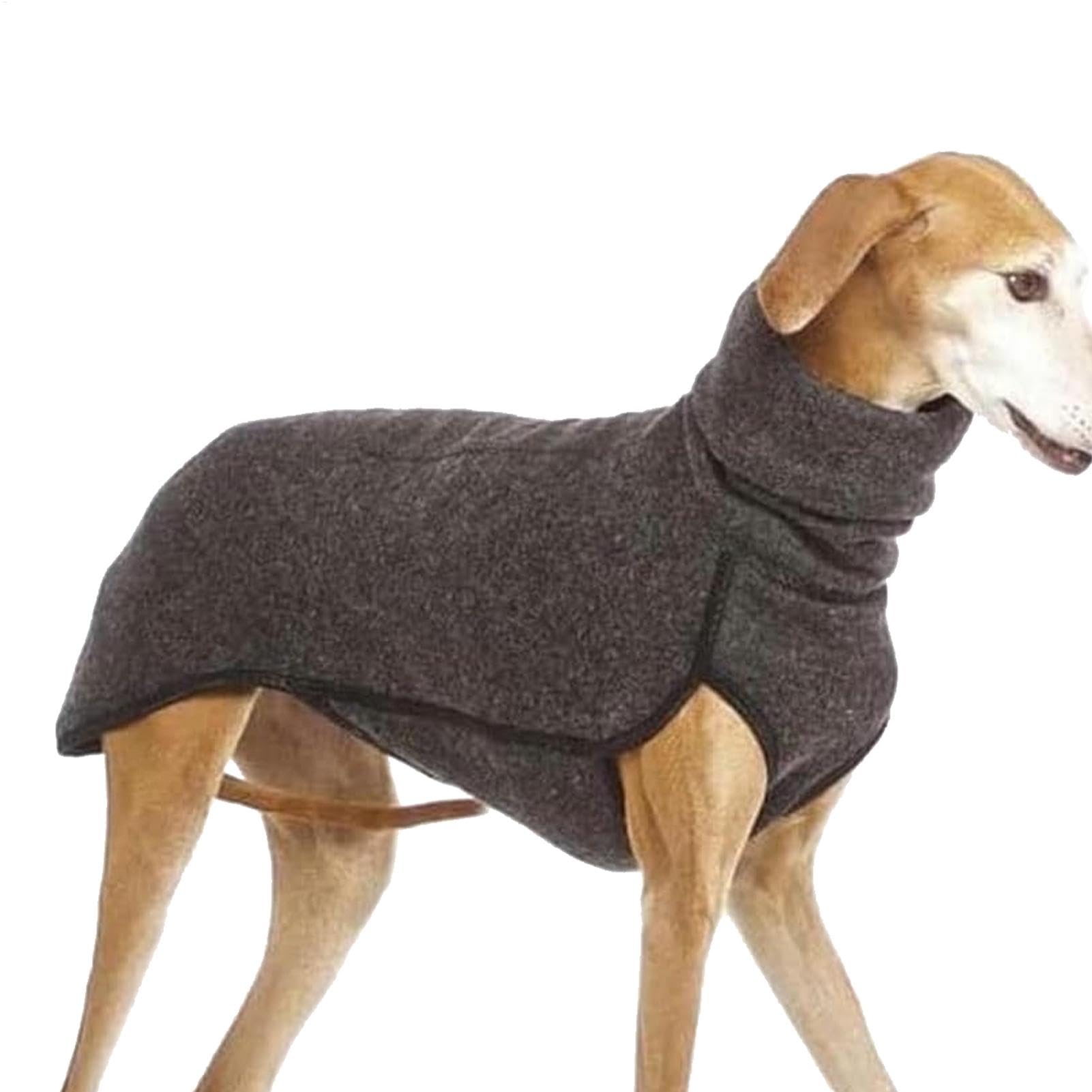 Greyhounds Fleece Jumper, Greyhounds Turtleneck Shirt Whippet Jumper Coat, Dog Fleece Vest Pet Warm Sweater Whippet Warm Sweatshirt For Fall Winter