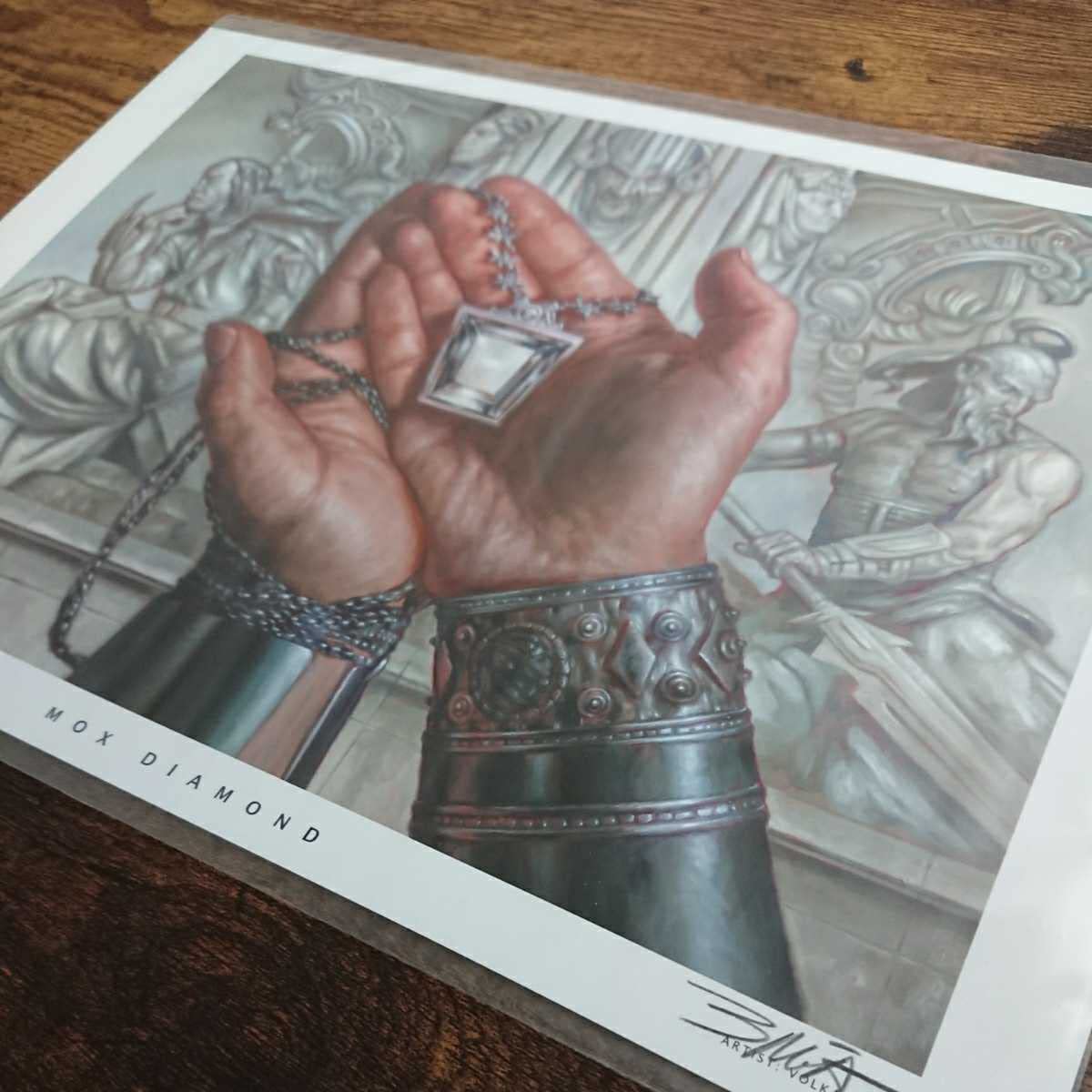 Amazon.co.jp: MTG《モックスダイアモンド/Mox Diamond》Volkan Baga 