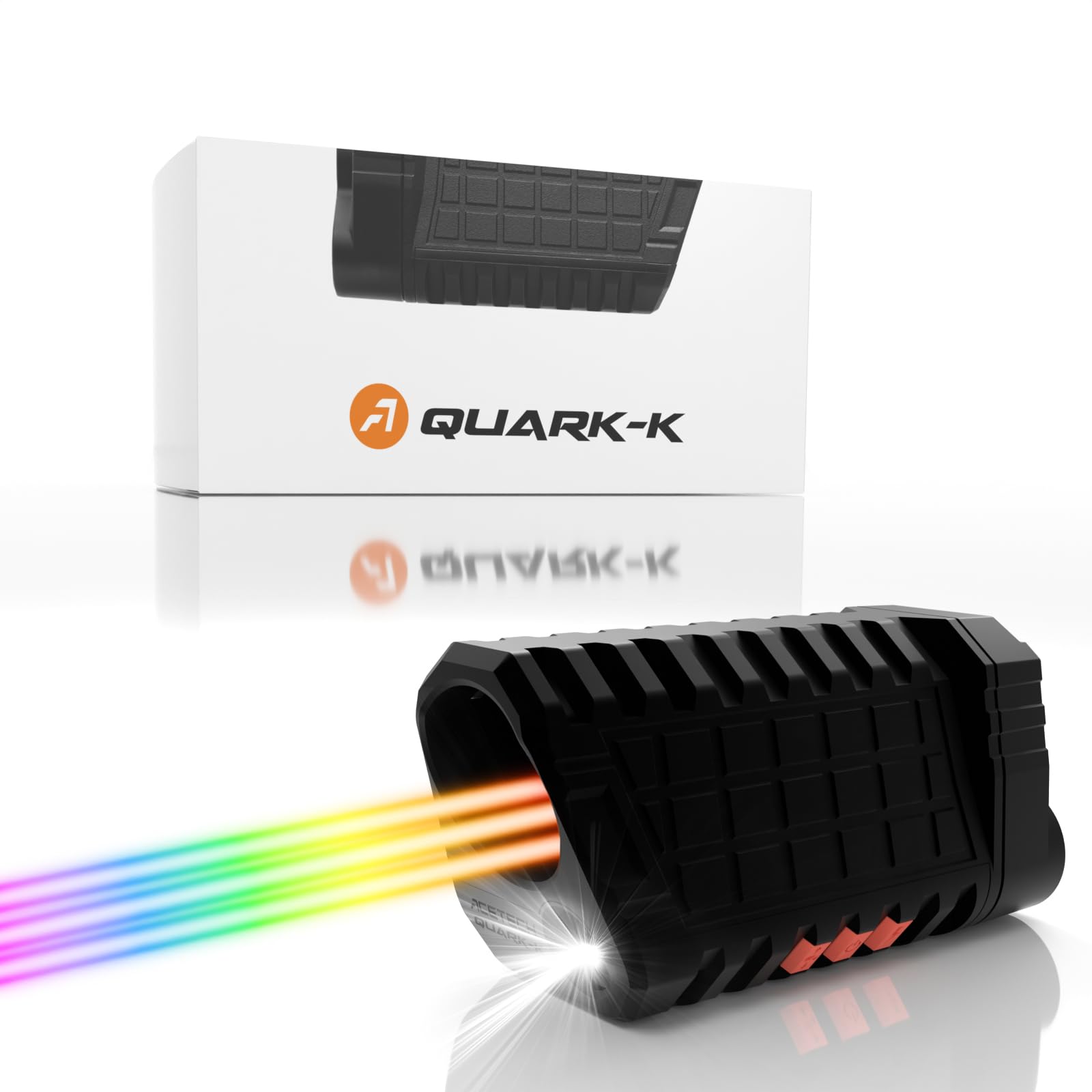 QUARK K Tracer Unit with Bifrost Rainbow Effect, Torch, Motion Sensor for TOKYO MARUI KSG