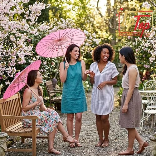 Image of Parasol Japanese Traditional Umbrella (33 Inch) (Authentic) (Handmade) (1 Piece)