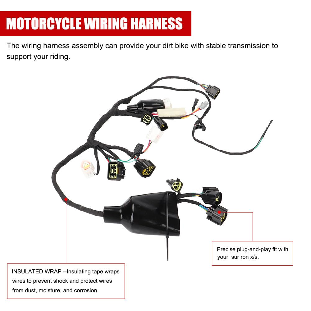 Full Main Wire Wiring Harness Assy for Surron Sur Ron Light Bee X/S Electric Dirt Bike