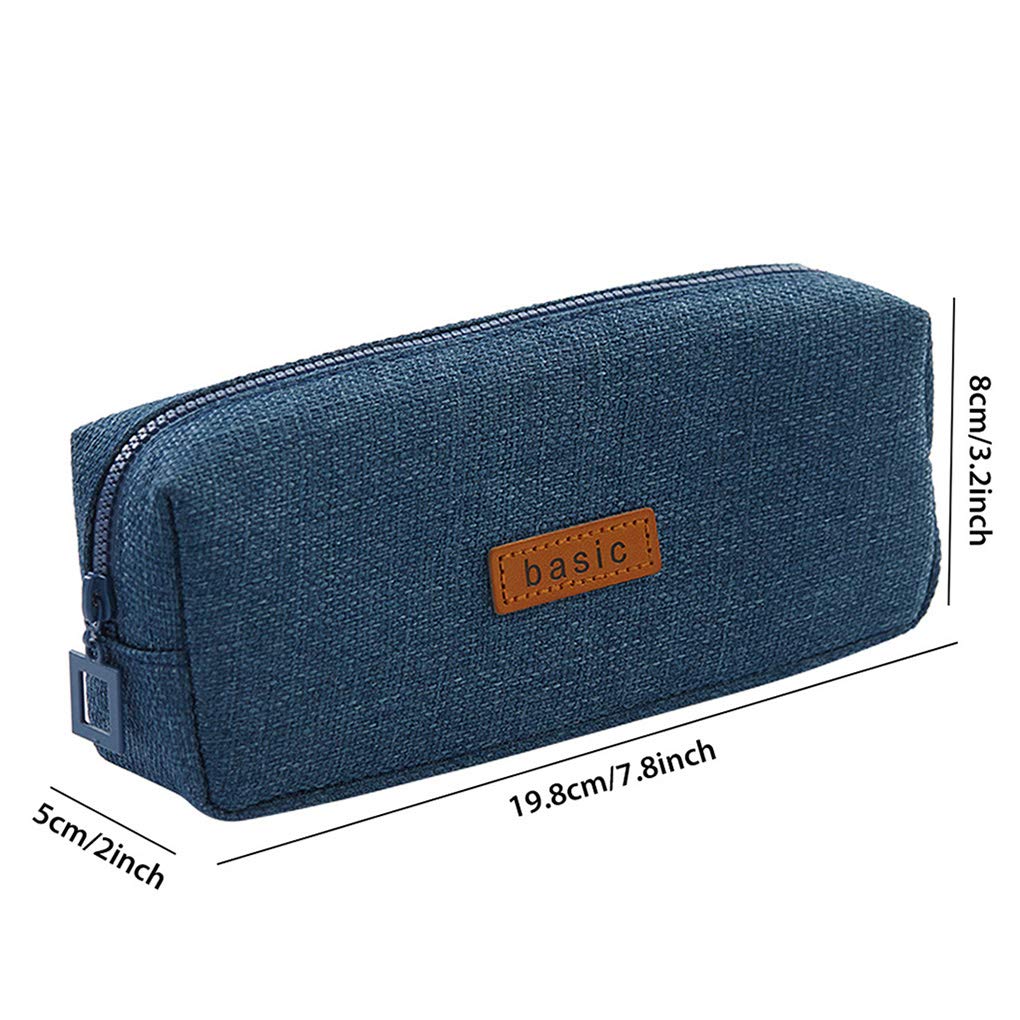 Estuche Colonia Mujer Rolin Roly Estuche Para Lápices Grande Capacidad Estuche Organizador Bolsa Para Lapices Estudiante Plumier Lápices Bolsa De Lona Premium Caja De Papelería Estuche Escolar Grande