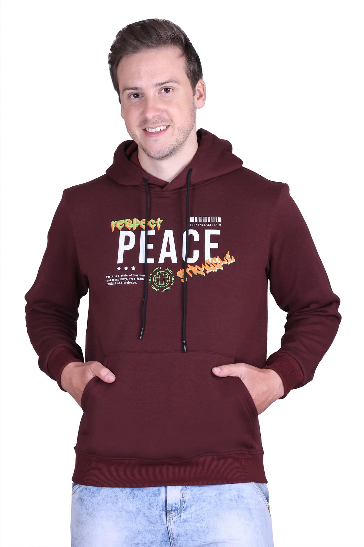 armenor Men Stylish Printed Winter Wear Hooded Sweatshirt-picture-51