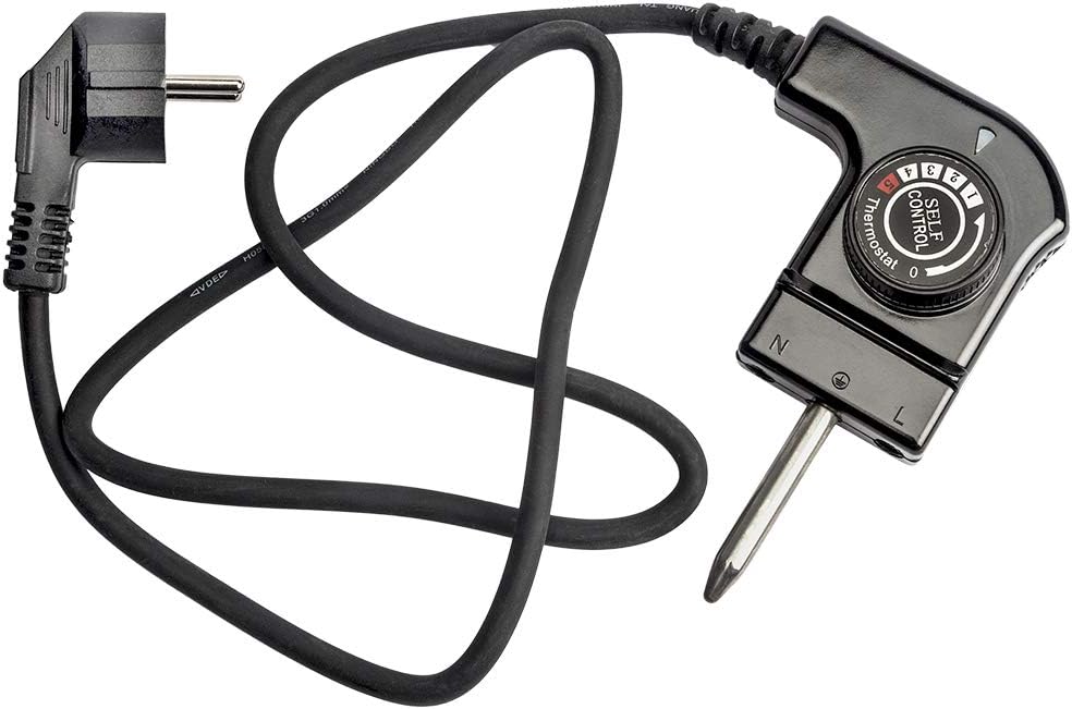 MIRTUX - Cavo con termostato per piastra, Modello CTW-300, Potenza 250 V, 10 A, Adatto per diversi modelli delle marche: Jata, Princess, Fagor, ecc MIRTUX - Cavo con termostato per piastra, Modello CTW-300, Potenza 250 V, 10 A, Adatto per diversi modelli delle marche: Jata, Princess, Fagor, ecc