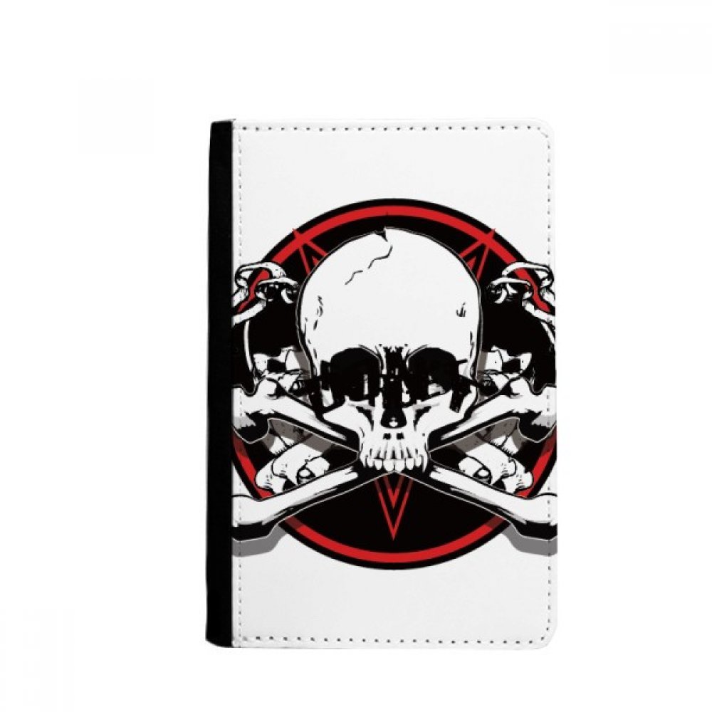 DIYthinker Skeleton Pirate Decoration Pattern Passport Holder Notecase Burse Wallet Cover Card Purse
