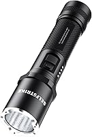 SELFSTRIKE 2000 Lumen Rechargeable Flashlight - 5 Modes, One-Click Strobe, Type-C Charging, IPX7 Waterproof Tactical LED Light
