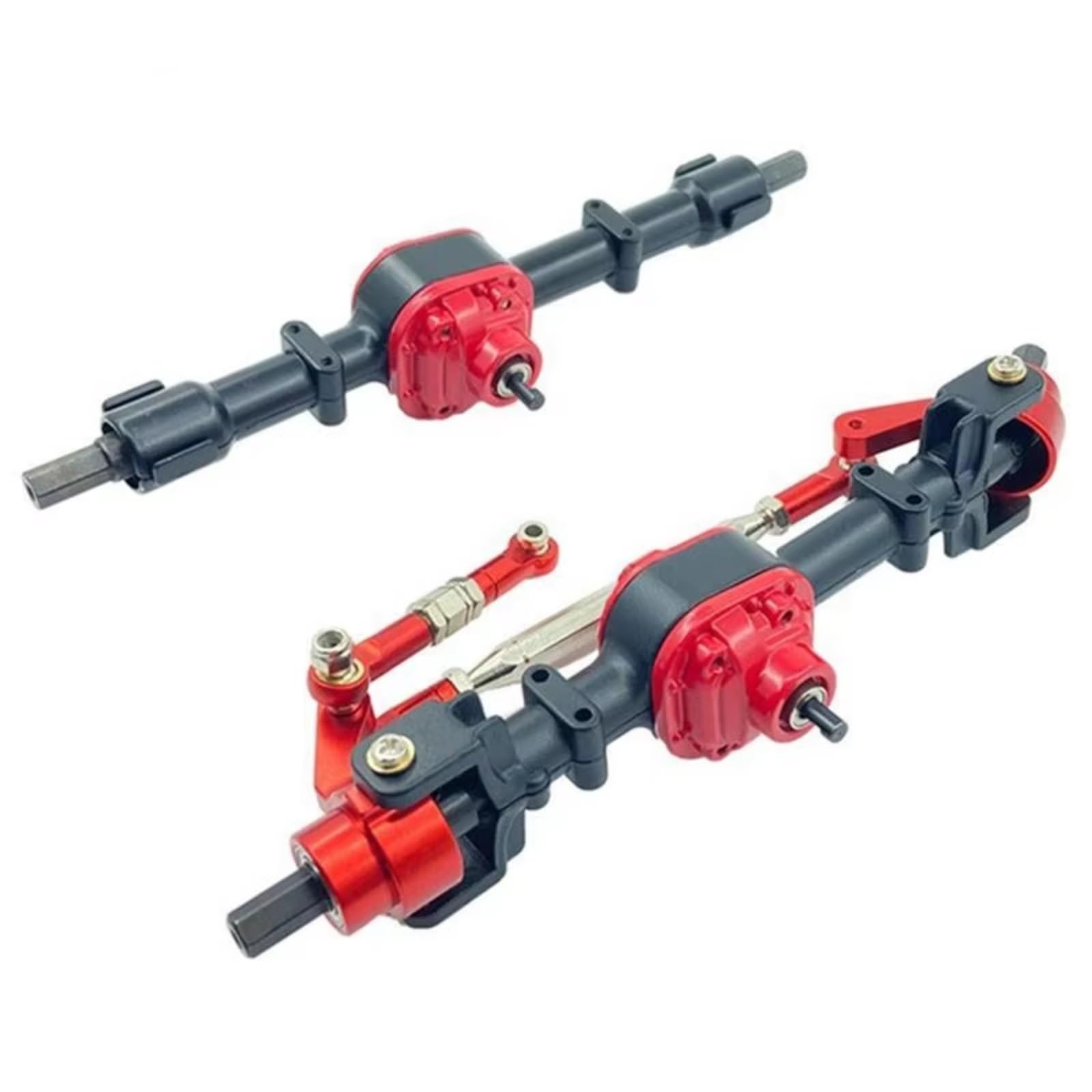 Compatibile Con MN Mang Cow Per MN82 LC79 RC Truck Car Upgrade Parts Accessori Di Ricambio 2 Pezzi Assale Anteriore Posteriore Ingranaggi In Metallo Accessori