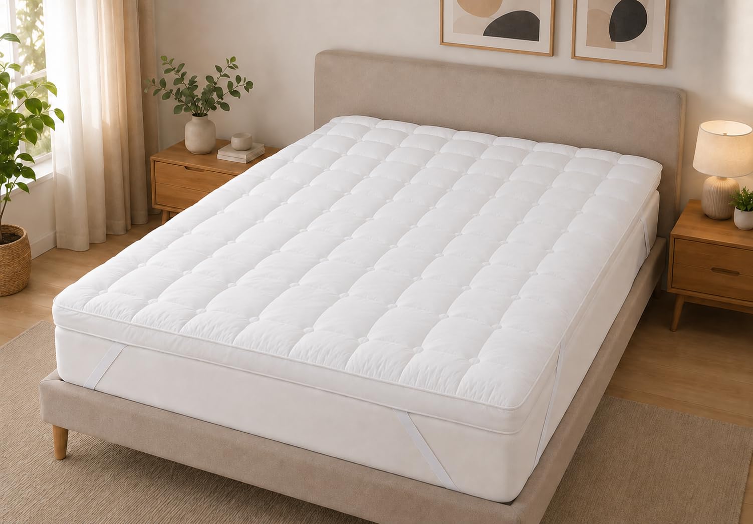Arlinens Microfiber Mattress Topper 5cm Thick (Small Single)