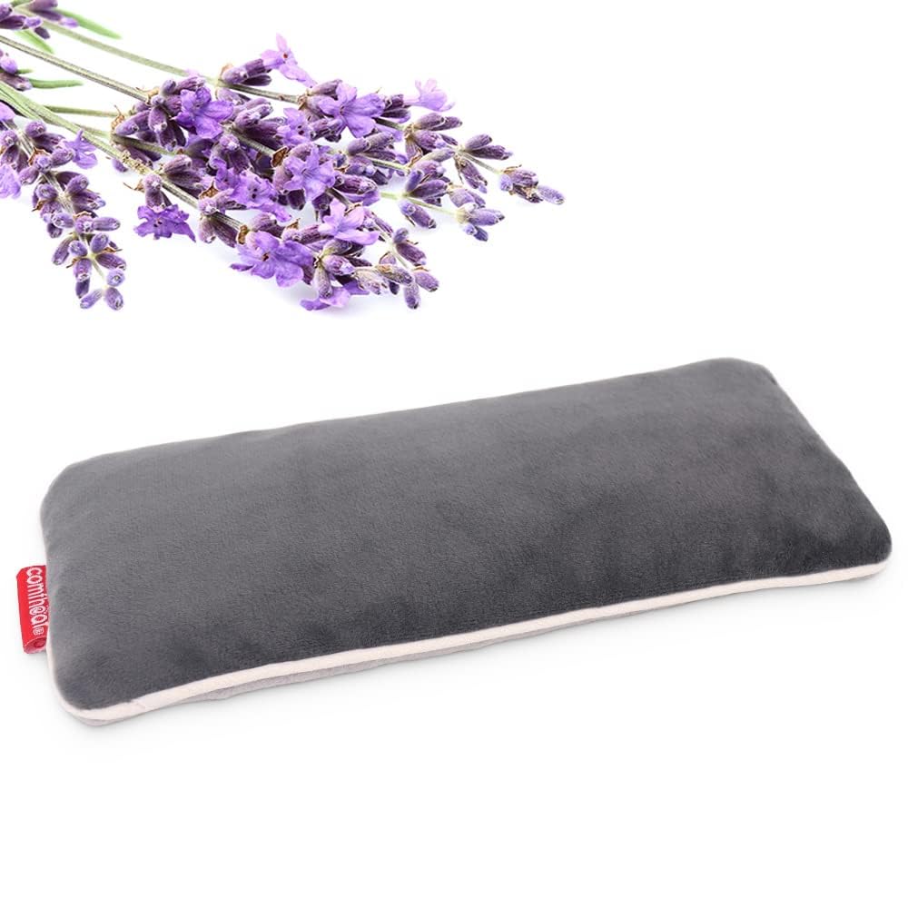 Lavender Weighted Eye Pillow for Yoga Relaxation FSA Eligible HSA