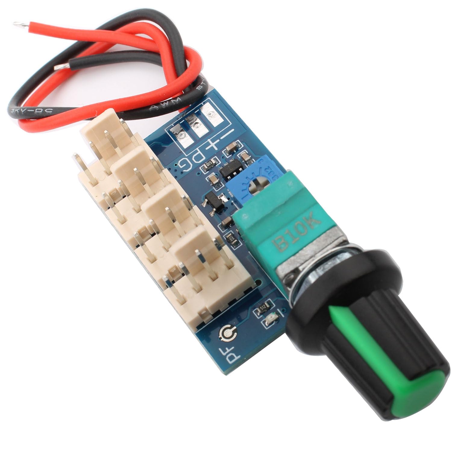 Produktbild von 12 V PWM Fan Speed Controller With Temperature Control For PC Case Fan