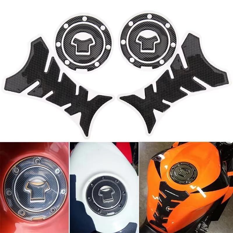 Protection réservoir moto pour Renault Koleos II évite rayures essence adhésif trappe 2x - 5
