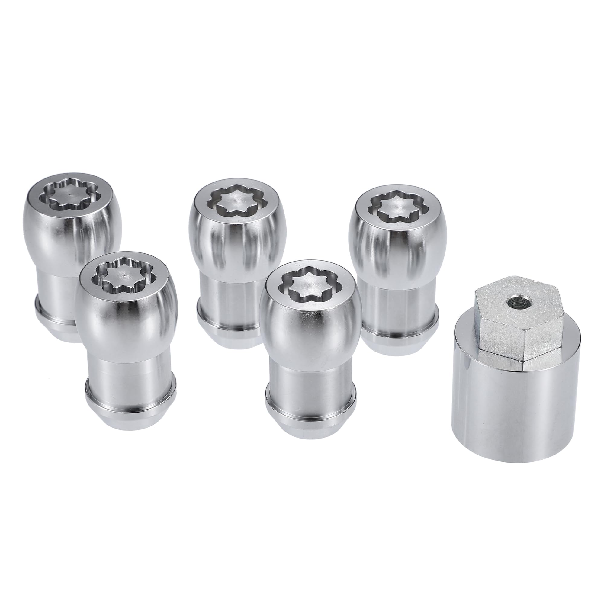 Hihaha No.82215711 Wheel Lock Locking Lug Nut Kit with Key