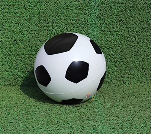 PoPo Toys PVC Foam Beach Football | No Air Needed | Kids Playball | Best Use at Pools, Beach, Outdoor & Indoor Play | multicolour 3 61zT7t8ufkL