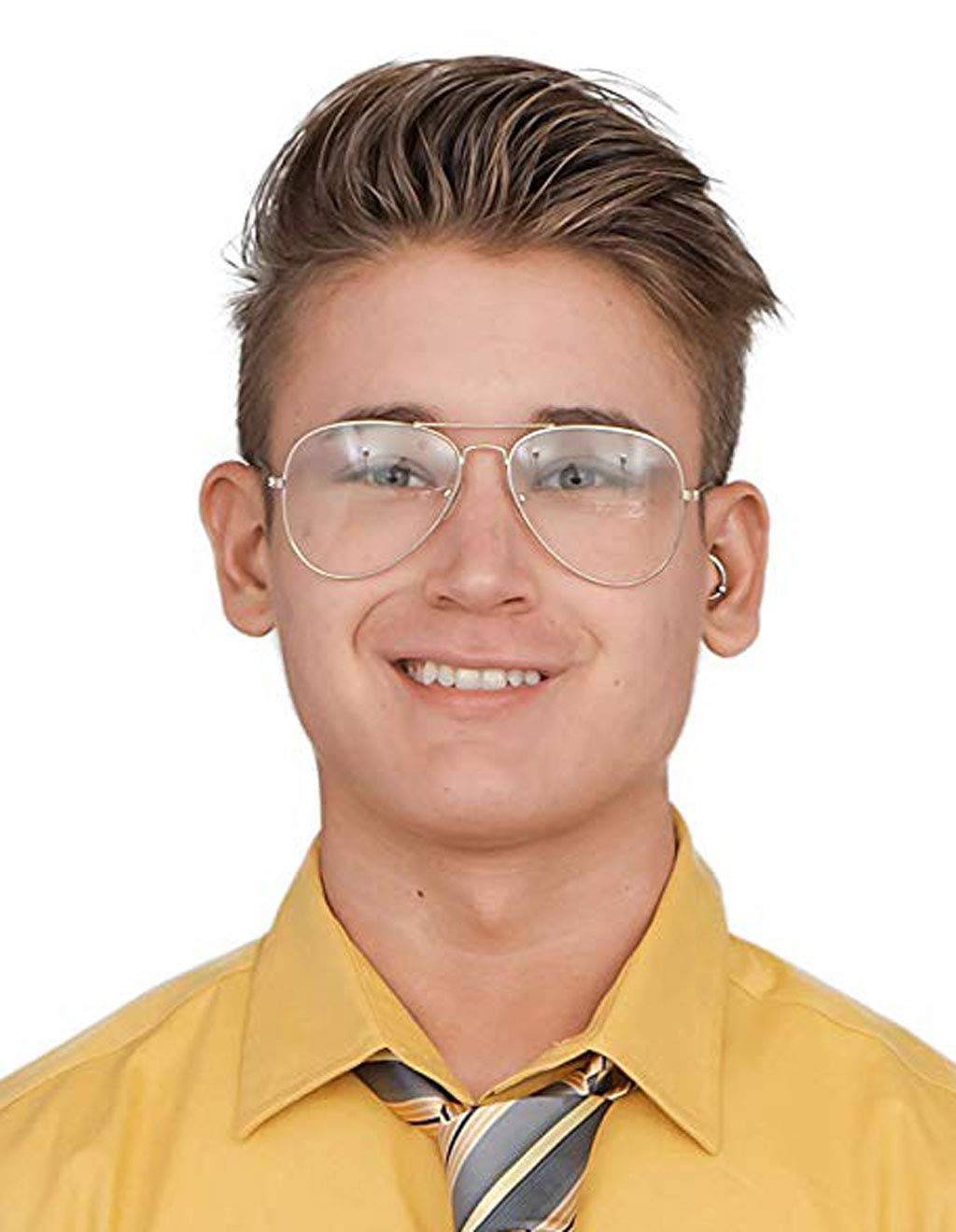 Costume Agent Schrute The Working Man Halloween Costume Cosplay Glasses