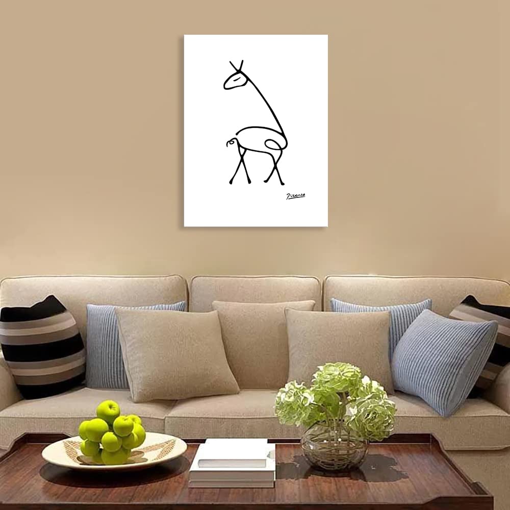 Amazon.co.jp: ピカソ 絵画 キリンの絵 ピカソ アート パネル ゴッホ