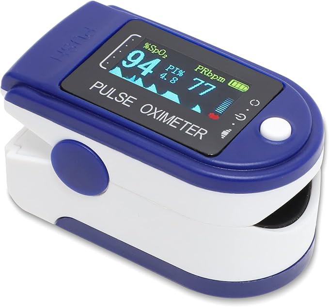 OxiWizard Pulse Oximeter, Finger Pulse Oximeter and OLED