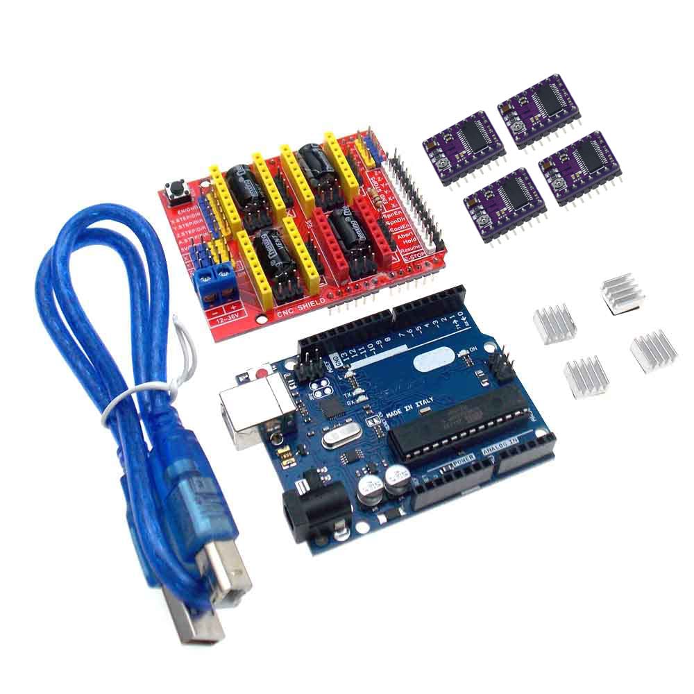 CNC Shield V3 kit DRV8825 Stepper Motor Driver with Heatsink
