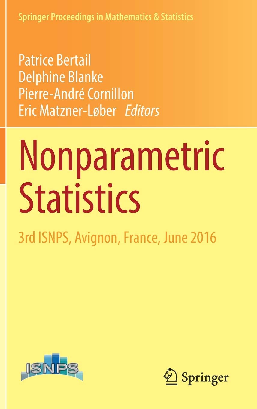 Patrice BertailNonparametric Statistics: 3rd ISNPS, Avignon, France, June 2016