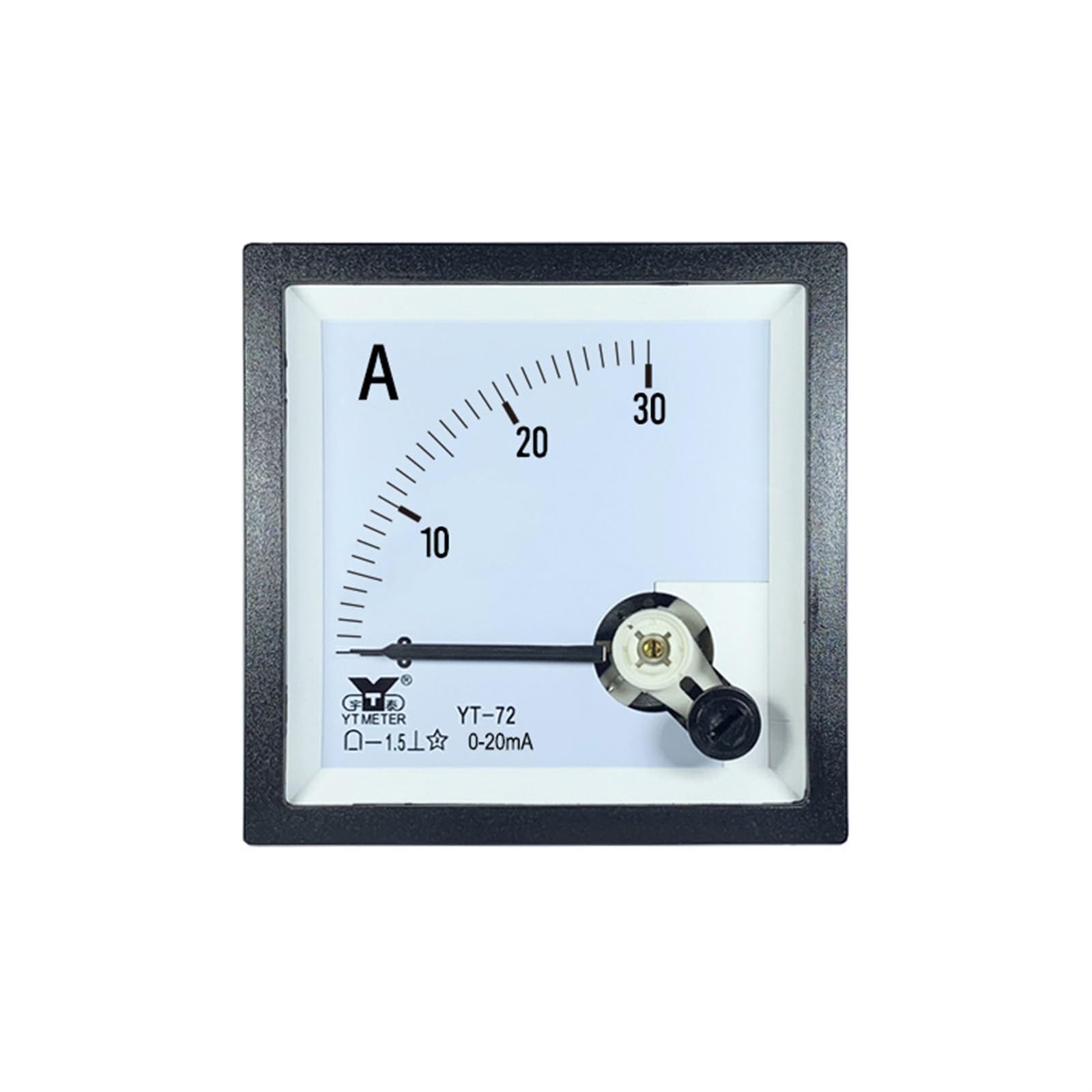BTTDEFU CP72 0-20mA input analog ammeter 10A 20A 30A 50A 100A frequency converter BE72 cz72(500A0 20mA)