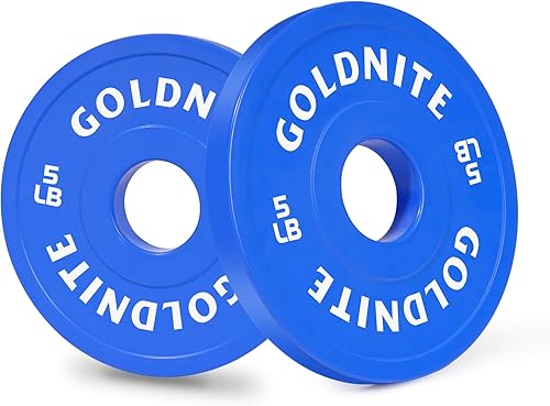 Juego de placas de cambio de 1.25 libras, 2.5 libras, 5 libras, juego de placas de peso fraccionadas olímpicas para entrenamiento cruzado, placas de