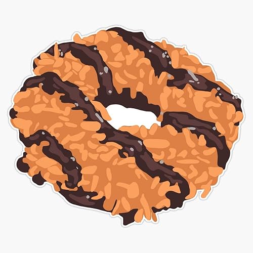 Samoas Girl Scout - Adhesivo adhesivo de vinilo para parachoques de 5 pulgadas