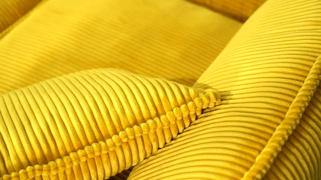 Amazon.com: Aoowow Corduroy Loveseat Sofa Couch with Ottomans