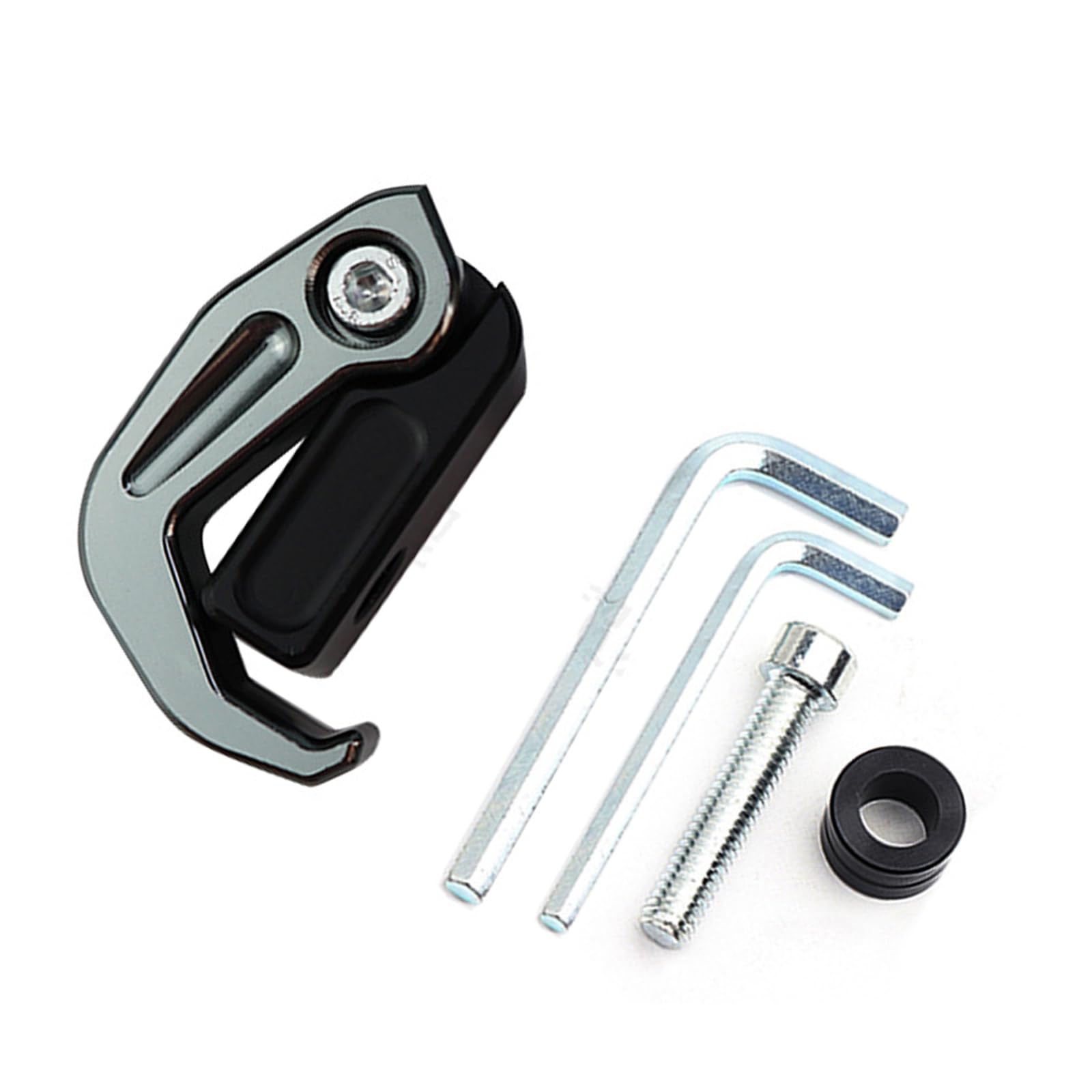 HDOYTXXM Against Slip Cycling Handlebars Hook Permanent Aluminum Mixture Frame Immediate Pliable Mount Space Efficient Plan for Daily Commuters Tool Complimentary Installation Hook