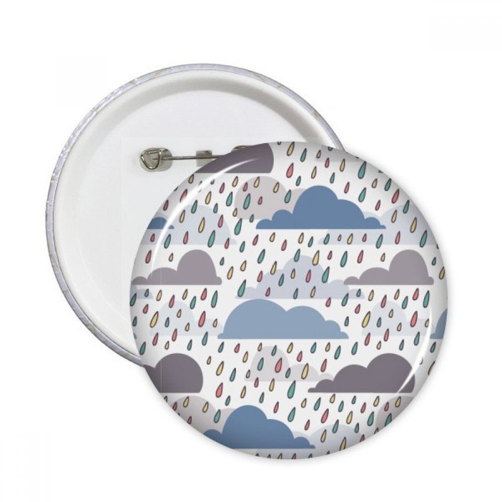 Badge nuage pluie Météo original à offrir comme petit cadeau d'anniversaire pour ado