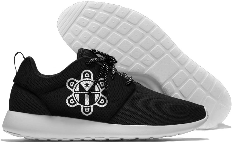 Puerto Rico Flag Sun Tribal Sol Taino Men's Running Shoes Fashion Sneakers Casual Sports Shoes Lightweight Breathable