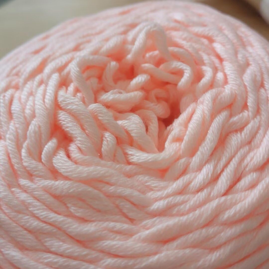przędza dziewiarska, 6 x 95 g motków przędzy dziewiarskiej, 8 nitek nici, grubość 5 mm, 100 m na kłębek(C,458g/roll)