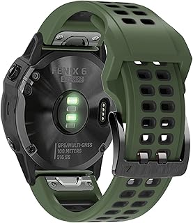 AEMALL Pulseira de relógio de silicone de liberação rápida de 22 mm 26 mm para Garmin Fenix 7 Fenix 6 7X 5 5 Plus Forerunner 935 945 pulseira de relógio de silicone de liberação rápida