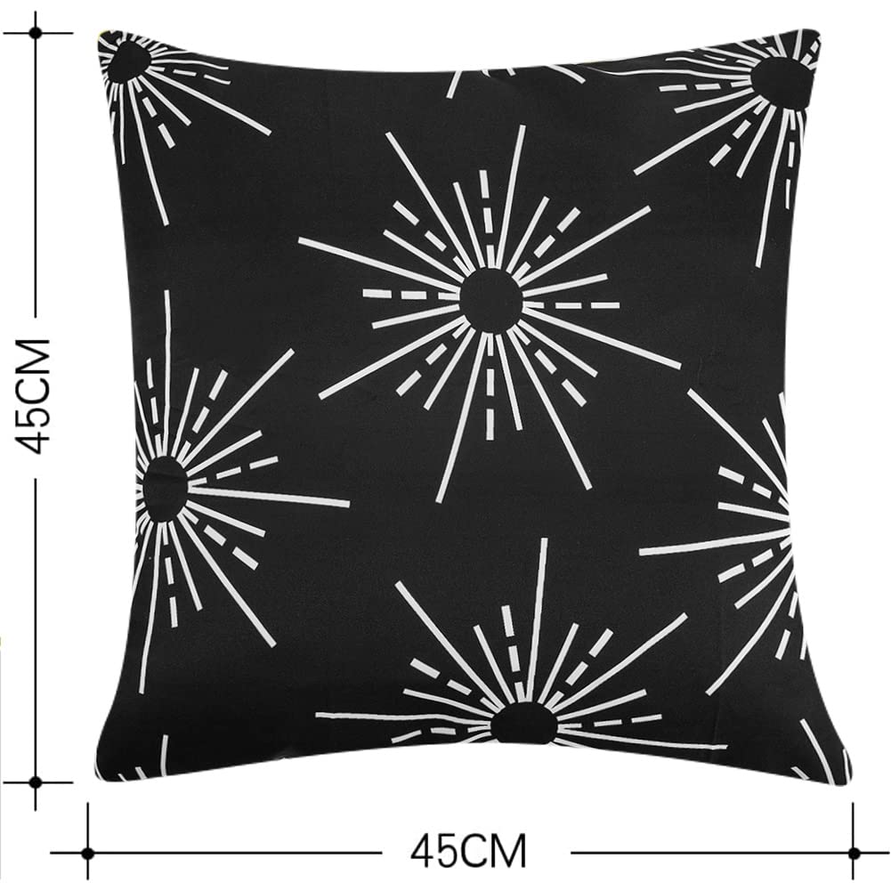 ARVOV Outdoor Waterproof Throw Pillow Covers, Tropical Plants Cushion Cover - Image 3