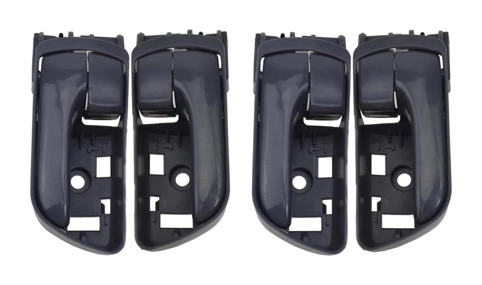Tytyass One Color Inner Door Handle For Toyota For Sienna 2004-2010 Car Gray Inside Interior Door Handle Left/Right 69206-Ae010 69205-Ae010 69205Ae010b1(4Pcs A Set)