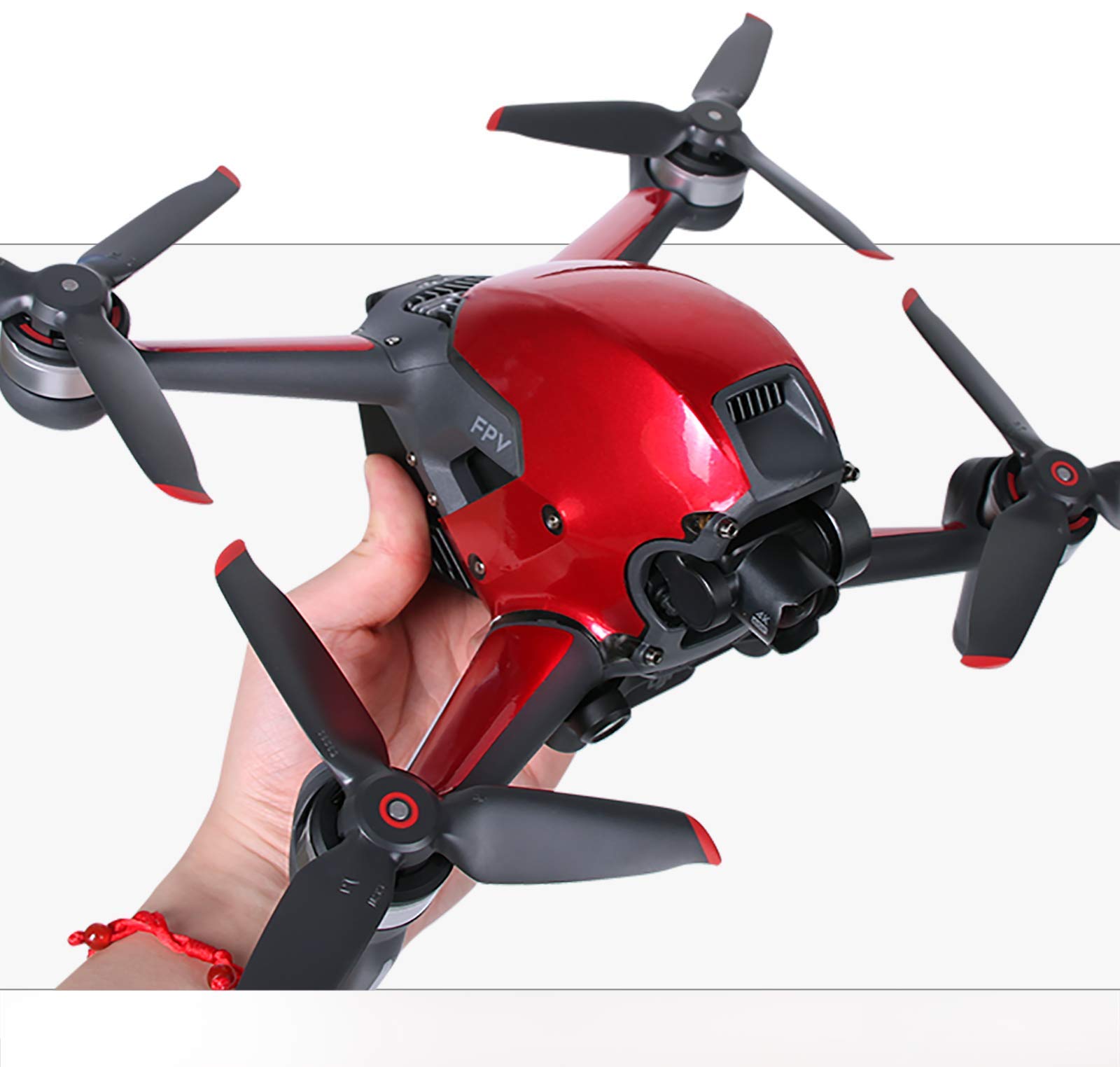 Skin Adesiva In PVC Per DJI FPV – Kit Protezione Antigraffio Per Drone, Goggles E Telecomando (Effetto Black Grana)