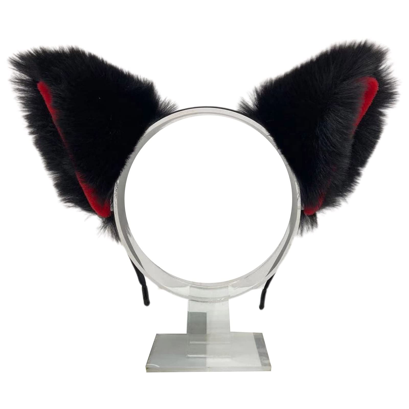 Xinsheinelry Unisex Cartoon Headband For Ears Shaped Hair Hoop Plush Party Headpiece Hair Band Party Cosplay Costume Props