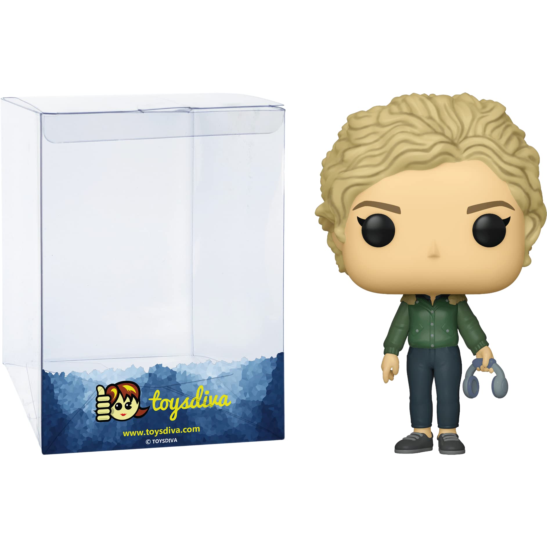 FunkoRuth Langmore: P o p ! TV Vinyl Figurine Bundle with 1 Compatible 'ToysDiva' Graphic Protector (1197 - 55802 - B)