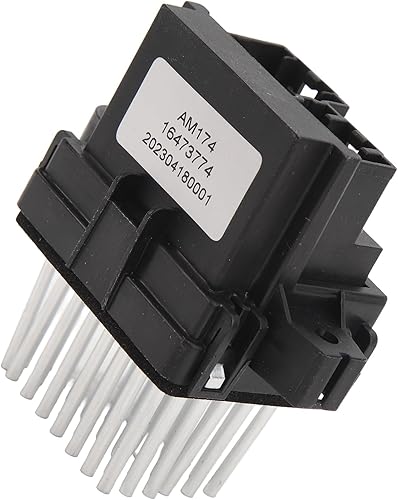 Miniatura 7 de Ventilador de calentador de CA, resistencia del motor del ventilador del calentador de CA 84178783 Reemplazo del módulo de control del regulador del